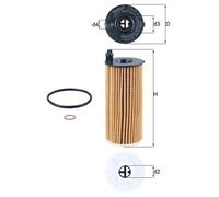 Oil Filter fits BMW 420D 2.0D 2013 on B47D20A Mahle 11428575211 8575211 Quality