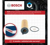 Oil Filter fits BMW 520D 2.0D 2014 on B47D20A Bosch 11428575211 8575211 Quality
