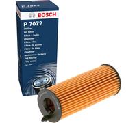 Bosch P7072 Car Oil Filter - Separates Soot and Metal Particles from Engine Oil - Provides Reliable Engine Lubrication