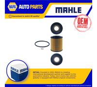 Oil Filter fits BMW 523 E39 2.5 95 to 00 Mahle 11421427908 11421740534 Quality