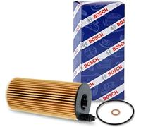 Bosch P7123 Car Oil Filter - Separates Soot and Metal Particles from Engine Oil - Provides Reliable Engine Lubrication