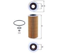 MAHLE Oil Filter - OX1773D