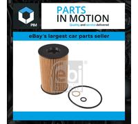 Oil Filter fits BMW 760 F01 6.0 09 to 15 N74B60A 11427583220 11427600089 Febi