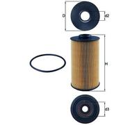 Oil Filter fits ROLLS ROYCE Mahle Genuine Top Quality Guaranteed New