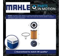 Oil Filter fits BMW 735 E65 3.6 01 to 05 N62B36A Mahle 11417508642 11427506677