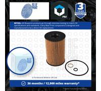 Oil Filter fits BMW X5 E70, F15 4.4 09 to 18 Blue Print 11427583220 11427600089