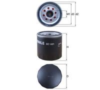 MAHLE OC 1421 Oil filter