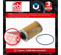 Febi Bilstein 100372 Oil Filter Fits Alfa Romeo Spider 3.2 JTS 3.2 JTS Q4
