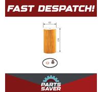 Oil Filter fits CHRYSLER VOYAGER Mk5 2.8D 2007 on ENS Bosch 68031597AB Quality