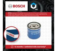 Oil Filter fits CITROEN 2CV 6 6 70 to 90 Bosch 1109A2 AM1715B 110963 AM222105
