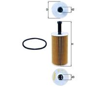 Oil Filter fits CITROEN C5 Mk3 2.0D 2008 on Mahle 1109AN 1109R6 1109R7 Quality