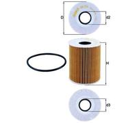 Oil Filter fits CITROEN C5 Mk3 3.0D 09 to 14 DT20C Mahle 1109AV Quality New