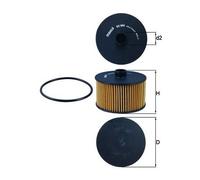 Oil Filter fits DACIA DUSTER 1.0 1.2 1.3 2013 on Mahle 152095084R 8660003780 New