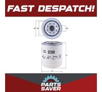 Oil Filter fits DAIMLER SOVEREIGN XJ40 3.4 3.6 4.0 4.2 69 to 94 Mahle Quality