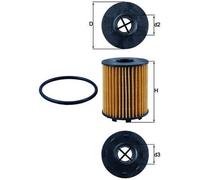 Oil Filter fits FIAT 500X 1.4 1.3D 2014 on Mahle 0006000633302 0071765460 New