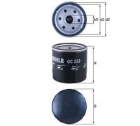 MAHLE Oil Filter - OC232
