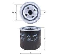 Oil Filter fits ROVER 220 RF 2.0D 95 to 00 Mahle AAR5607 GFE178 Quality New