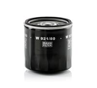 MANN-FILTER Oil filter W 921/80 M20x1.5 with one anti-return valve Spin-on Filter