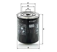 Mann+Hummel Oil Filter W1140/11