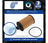Genuine Blue Print Oil Filter Insert - ADA102129