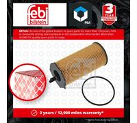 Oil Filter fits JEEP LIBERTY KK 2.8D 2008 on ENS K68032204AA K68032204AB Febi