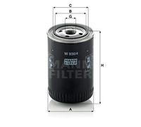 MANN-FILTER W 936/4 Oil Filter - for Off-Highway Applications