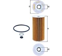 Oil Filter fits KIA CEED ED 1.6D 06 to 09 D4FB Mahle 263102A002 263202A000 New