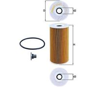 Oil Filter fits KIA STINGER CK 2.2D 2017 on D4HC Mahle 263102F010 263112F000 New