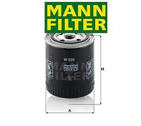 Oil Filter fits GLAS V8 3000 3.0 66 to 67 B30A Mann 11112182496 2606000800690