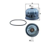 Oil Filter fits LAND ROVER DEFENDER L316 2.5D 98 to 16 Mahle ERR6299 Quality New