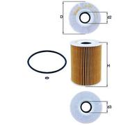 Oil Filter fits MCLAREN 765LT 4.0 2020 on M840T Mahle 109434 11F0107CP Quality