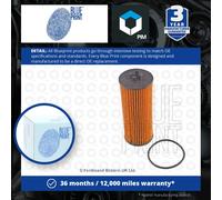 Oil Filter fits MERCEDES G63 AMG W463 4.0 5.5 2012 on Blue Print A2781800009 New