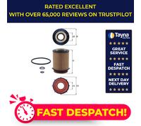 Oil Filter fits MERCEDES C180 1.5 1.6 2008 on Mahle 2701800009 2701800109 New