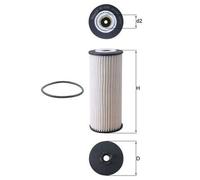 Oil Filter fits MERCEDES CLA45 AMG 2.0 2013 on Mahle 1331840025 1761800800 New