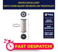 Oil Filter fits MERCEDES S560 4.0 2017 on M176.980 Mahle 1331840025 1761800800