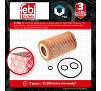 Oil Filter fits MERCEDES SLK55 AMG R171 5.5 04 to 11 M113.989 A0001802809 Febi