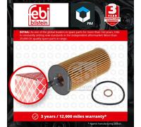 Febi Bilstein 101324 Oil Filter Fits Mini Countryman Cooper SD 2010-2016