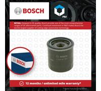 Oil Filter fits NISSAN NOTE E11, E12 1.2 1.6 06 to 21 Bosch AY100NS004 Quality