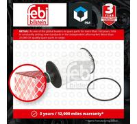 Oil Filter fits OPEL ANTARA L07 2.2D 10 to 15 093745801 095599740 4818038 Febi