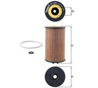 Oil Filter fits OPEL ASTRA J, K 1.6D 2013 on Mahle 55588497 650163 95526687 New