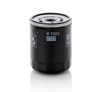 MANN-FILTER W 7063 Oil Filter - for Cars + Transporters