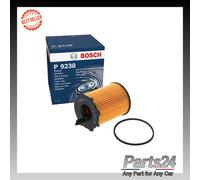 Oil Filter fits PEUGEOT 308 CC, Mk1, Mk2 1.6D 07 to 18 Bosch 1109AY 9641837780
