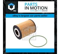 Oil Filter fits PORSCHE 911 991 3.0 15 to 19 94810722200 Febi Quality Guaranteed