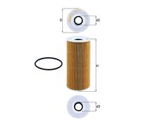 MAHLE Oil Filter - OX366D