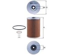Oil Filter fits PUCH G-MODELL W 460 2.7 86 to 91 M110.994 Mahle Quality New