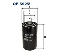 Fits FILTRON OP 592/2 OIL FILTER.BOVA FVD 12-220 82- (TRUCK) UK Stock