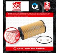Febi Bilstein 26702 Oil Filter Fits BMW 7 Series 730 i, iL V8 740 i, iL V8