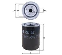 MAHLE OC 37 Oil Filter