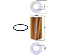 GENUINE MAHLE OIL FILTER ELEMENT - OX441D