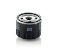 Oil Filter fits RENAULT R12 1170, 1177 1.3 70 to 80 Mann 0008559611 0855961100